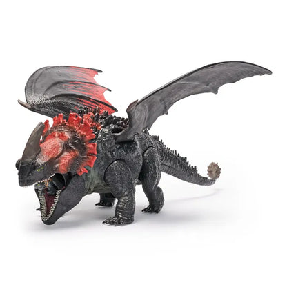 Dragons Movie Red Death Chomping Rampage