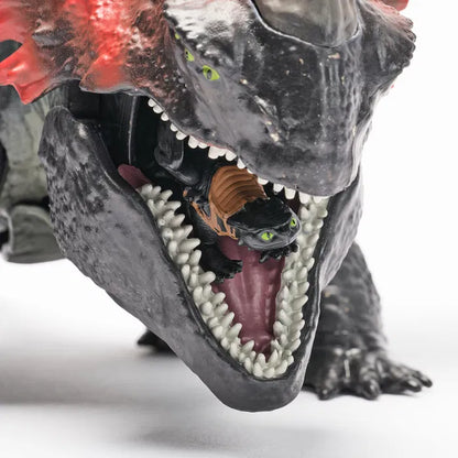 Dragons Movie Red Death Chomping Rampage