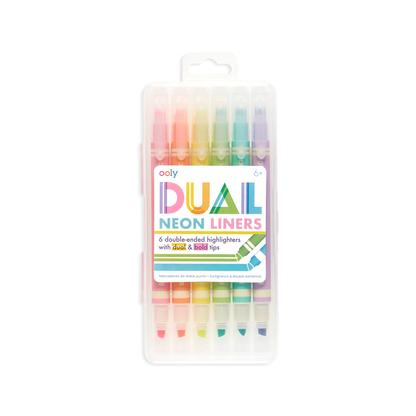 OOLY Dual liner double-ended neon highlighters