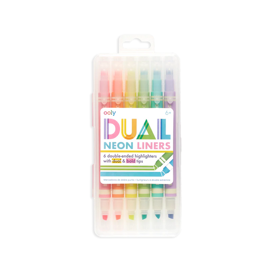 OOLY Dual liner double-ended neon highlighters