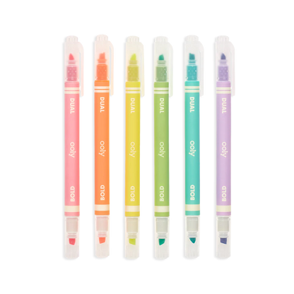 OOLY Dual liner double-ended neon highlighters