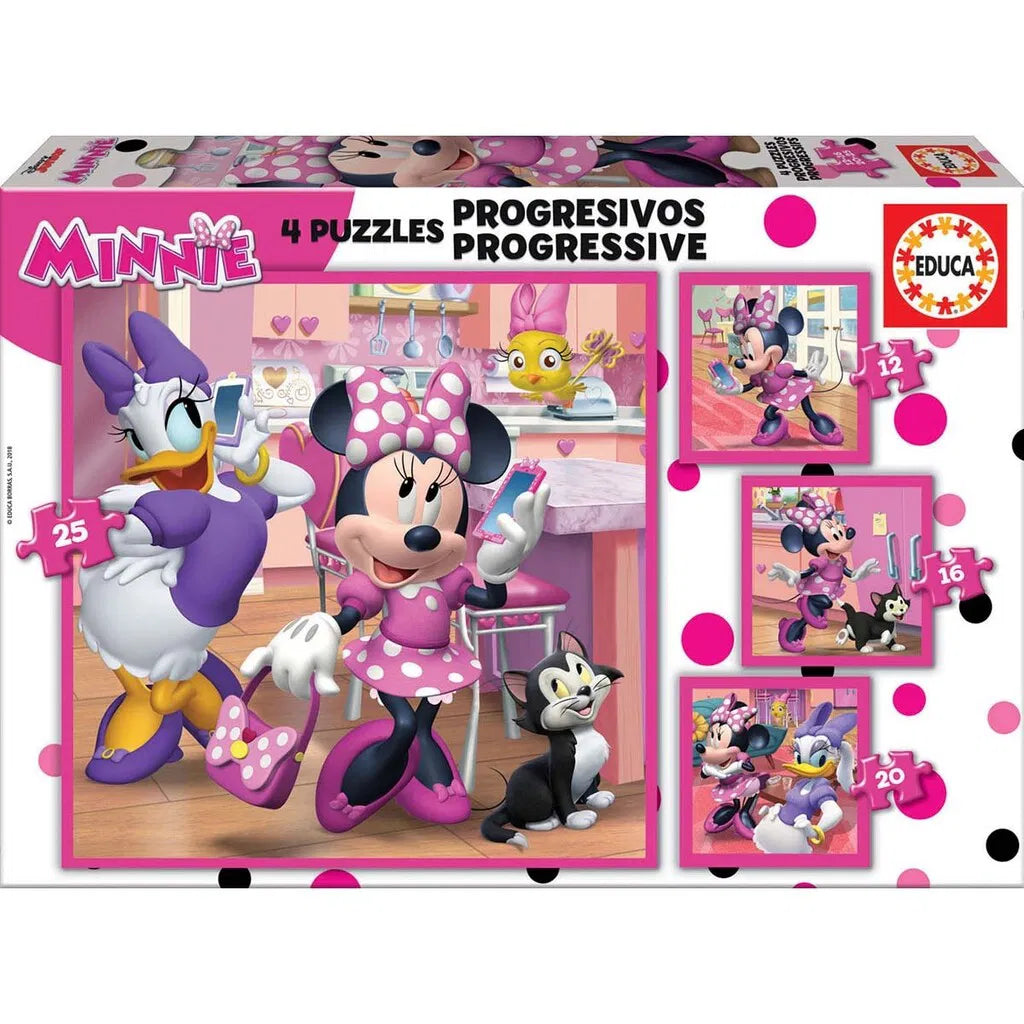 Educa 12-16-20-25 Minnie Happy Helpers