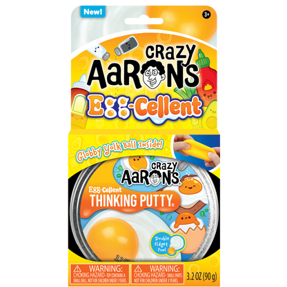 Crazy Aarons Egg-cellent Thinking Putty