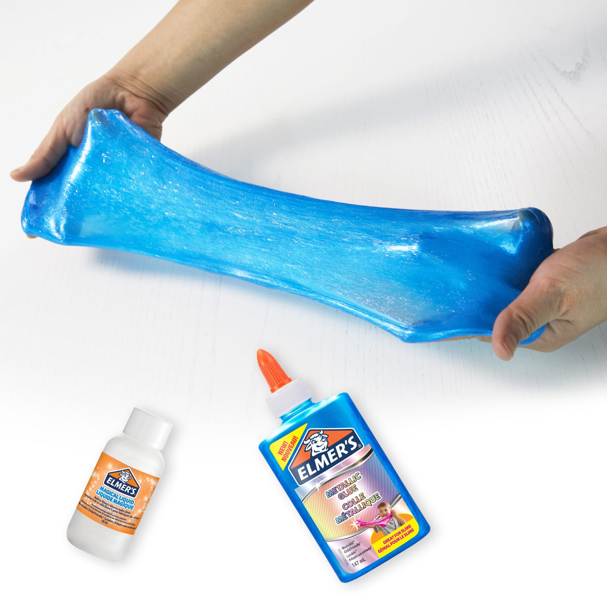 Elmer’s Metallic Färg 147 ml PVA Lim Till Slime