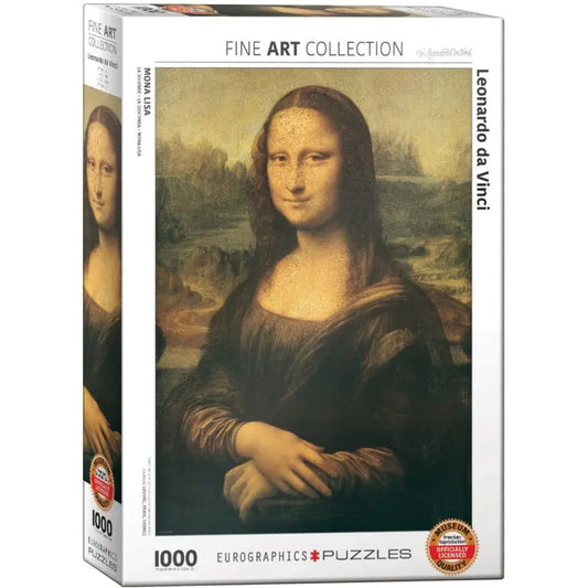 EuroGraphics Fine Art Pussel Mona Lisa 1000 bitar