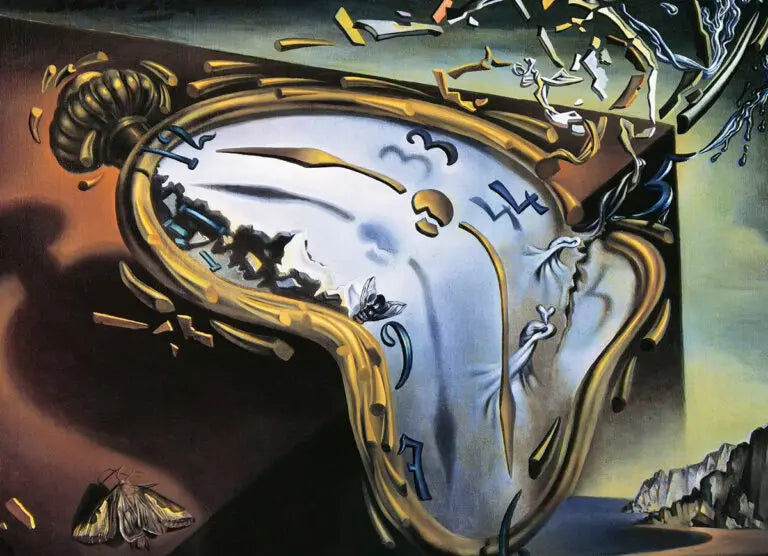EuroGraphics Fine Art Pussel Soft Watch At Moment of First Explosion 1000 bitar