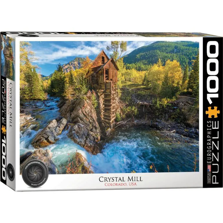 EuroGraphics Pussel Crystal Mill 1000 bitar