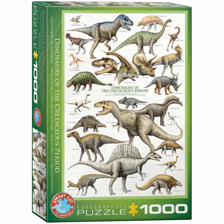 EuroGraphics Pussel Dinosaurs of the Cretaceous 1000 bitar