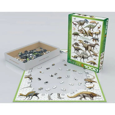 EuroGraphics Pussel Dinosaurs of the Cretaceous 1000 bitar