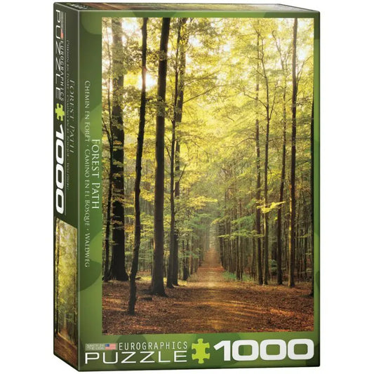 EuroGraphics Pussel Forest Path 1000 bitar