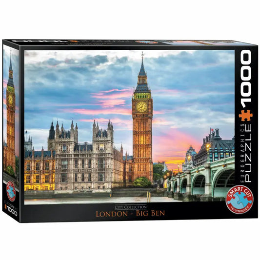 EuroGraphics Pussel London Big Ben 1000 bitar