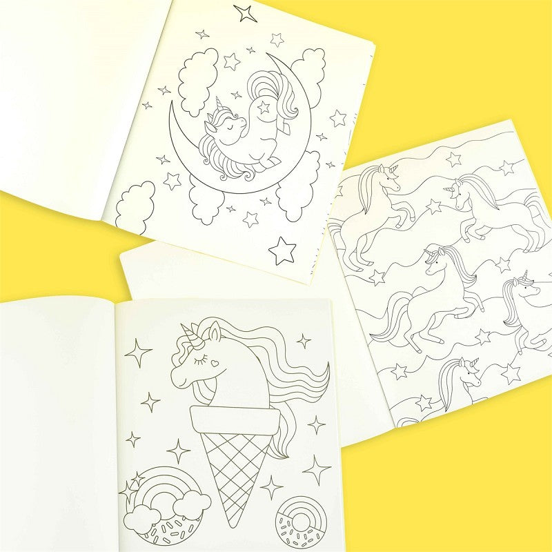 Målarbok Hello Unicorn 32 sidor