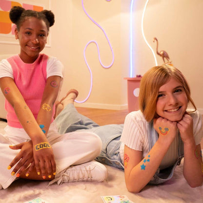 FabLab Glow in the dark -Glitter Tattoos