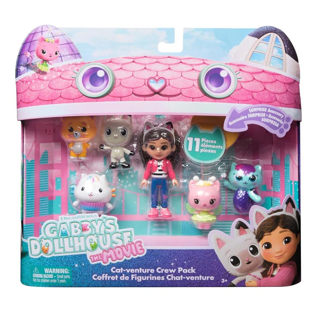 Gabby's Dollhouse Big Cat-Venture 6 Figure Giftset