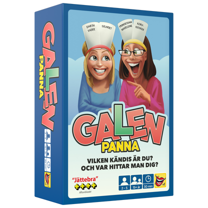Sällskapsspel - Galenpanna Pocket