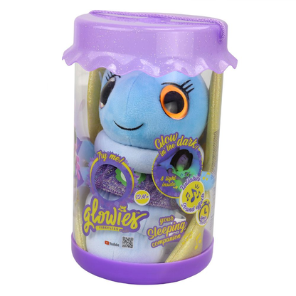 Glowies bedtime buddy, Blue. 28 cm
