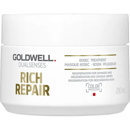 Goldwell Dualsenses Rich Repair 60 sec Treatment 200 ml – Professional Hair Care