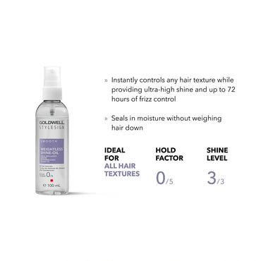 Goldwell StyleSign Weightless Shine-Oil Vårdande Hårolja 100ml