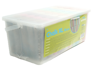 Gatukritor 50-pack i XL Hink Blandade Färger