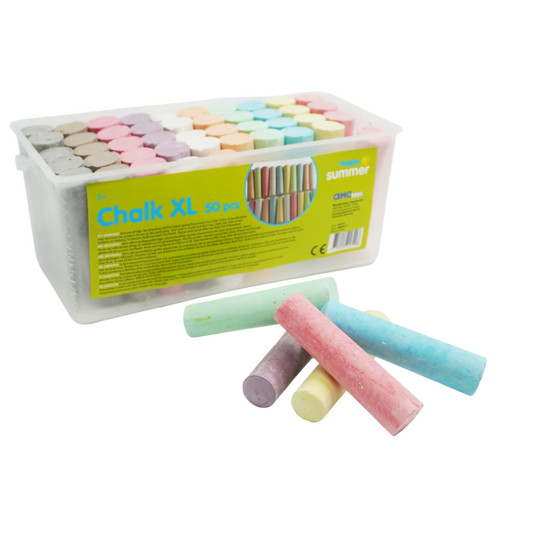 Gatukritor 50-pack i XL Hink Blandade Färger