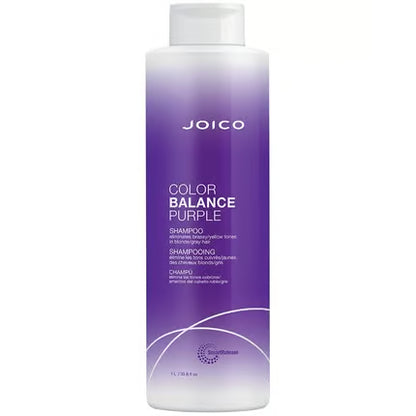 Joico Color Balance Purple Shampoo for Cool Blonde or Gray Hair 1000ml