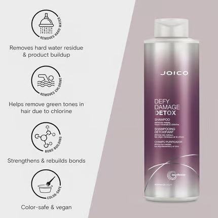 Joico Defy Damage Detox Schampo 1000ml