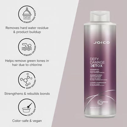 Joico Defy Damage Detox Schampo 1000ml