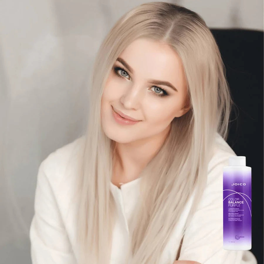 Joico Color Balance Purple Shampoo for Cool Blonde or Gray Hair 1000ml