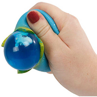 Klämboll ägg med enhörning figur Fidget