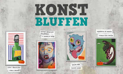 Sällskapsspel - Konstbluffen