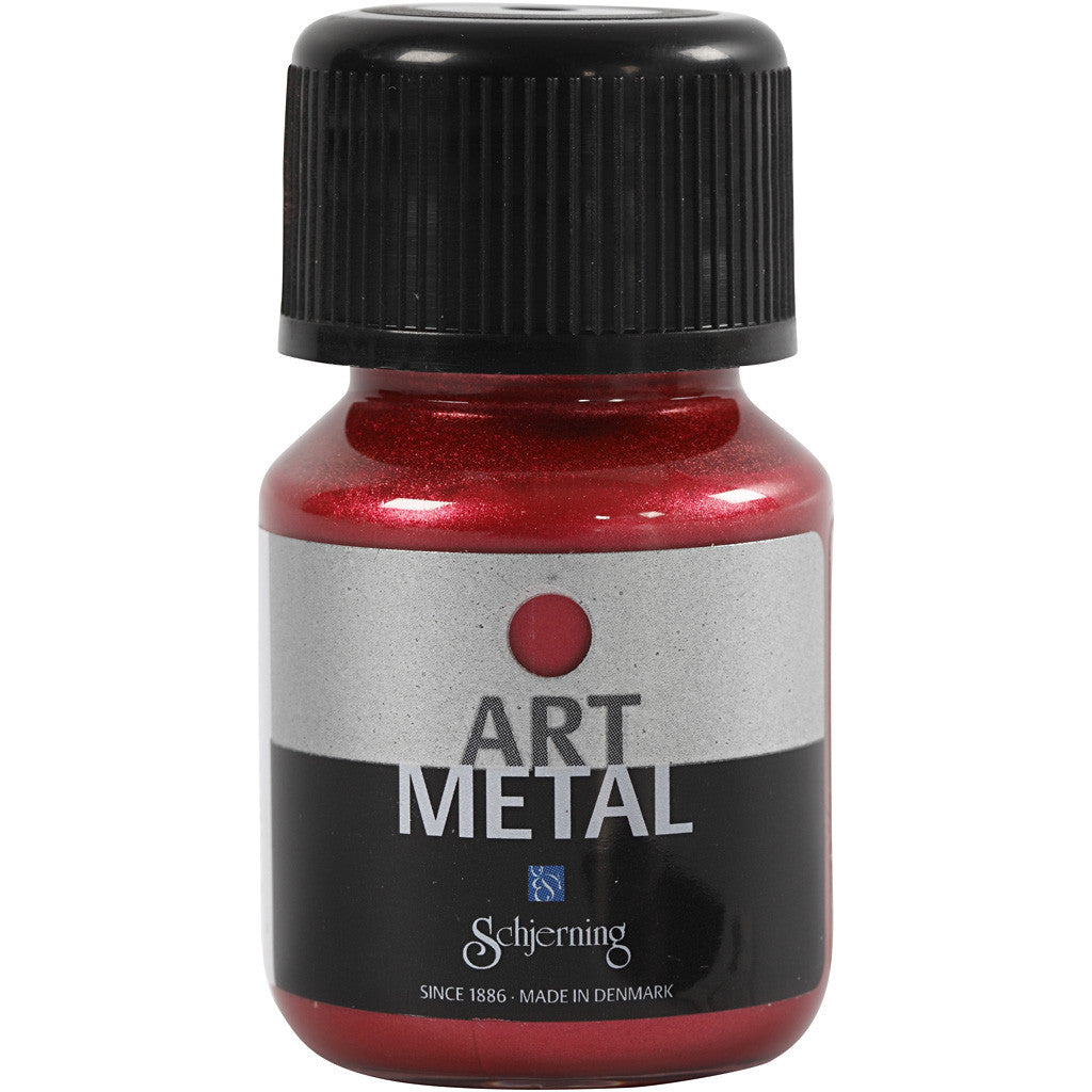 Schjerning Art Metal Vintage Högkvalitativ Vattenbaserad Metallic Färg