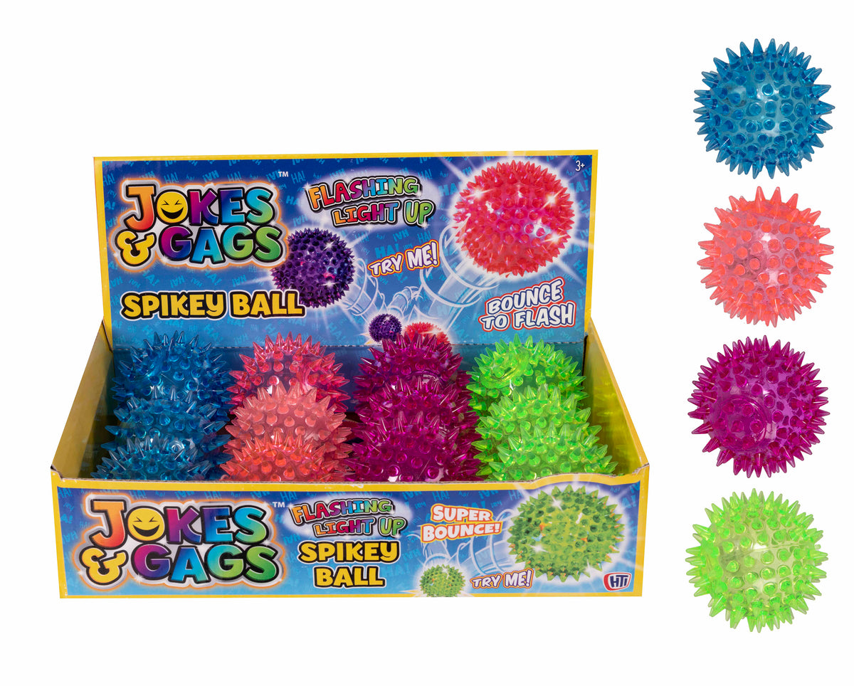 Spikey Blinkande Studsboll
