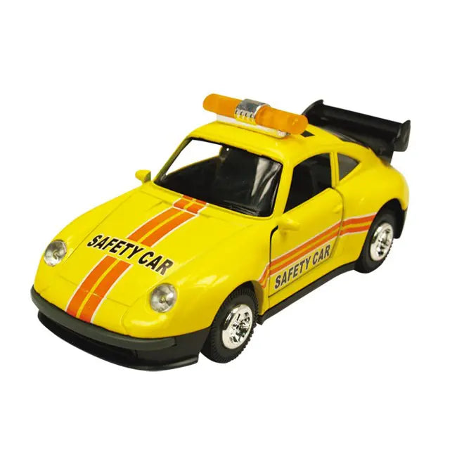Leksaksbil Die Cast Porsche i Polisbilsdesign 14 cm