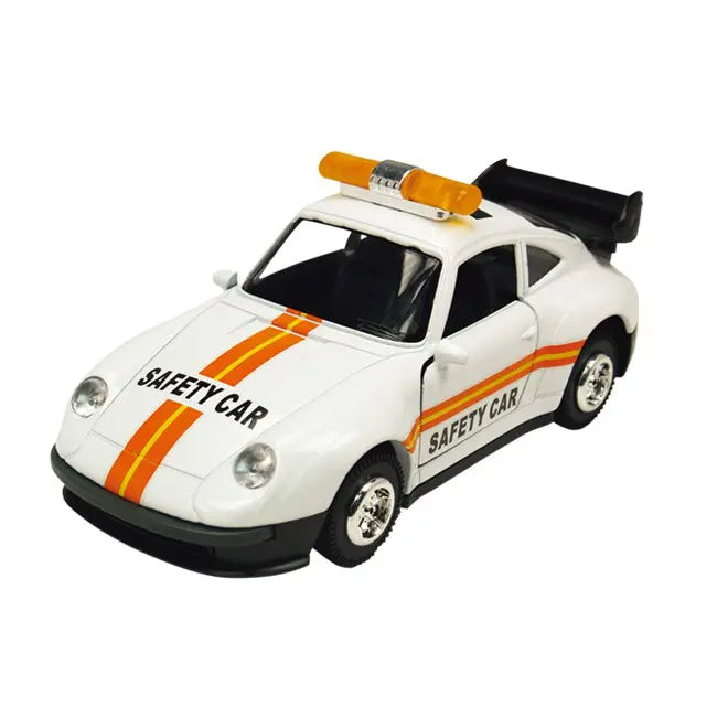 Leksaksbil Die Cast Porsche i Polisbilsdesign 14 cm