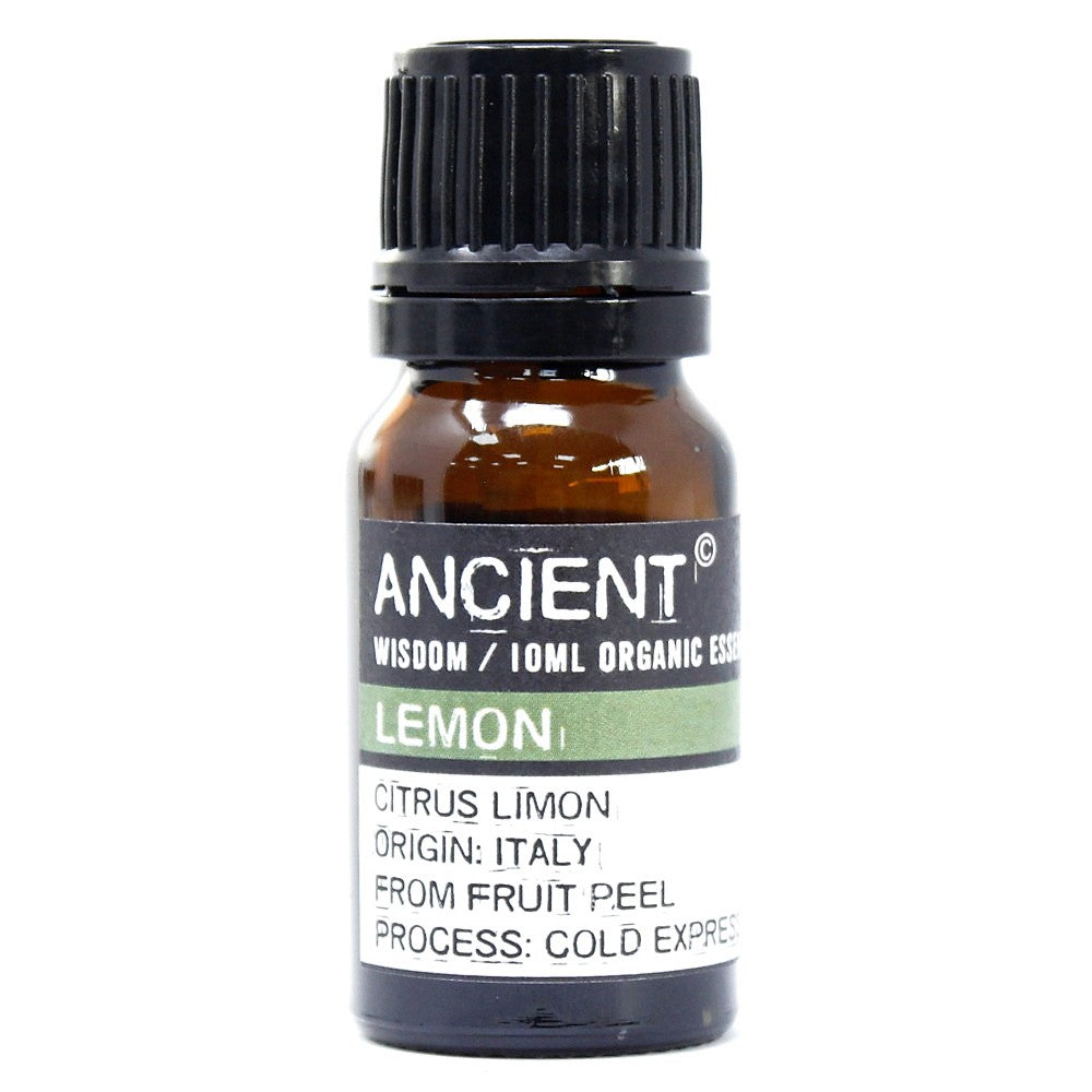 112149-11 Ekologiska Eteriska Oljor för Aromaterapi 10 ml - Ancient Wisdom Lemon