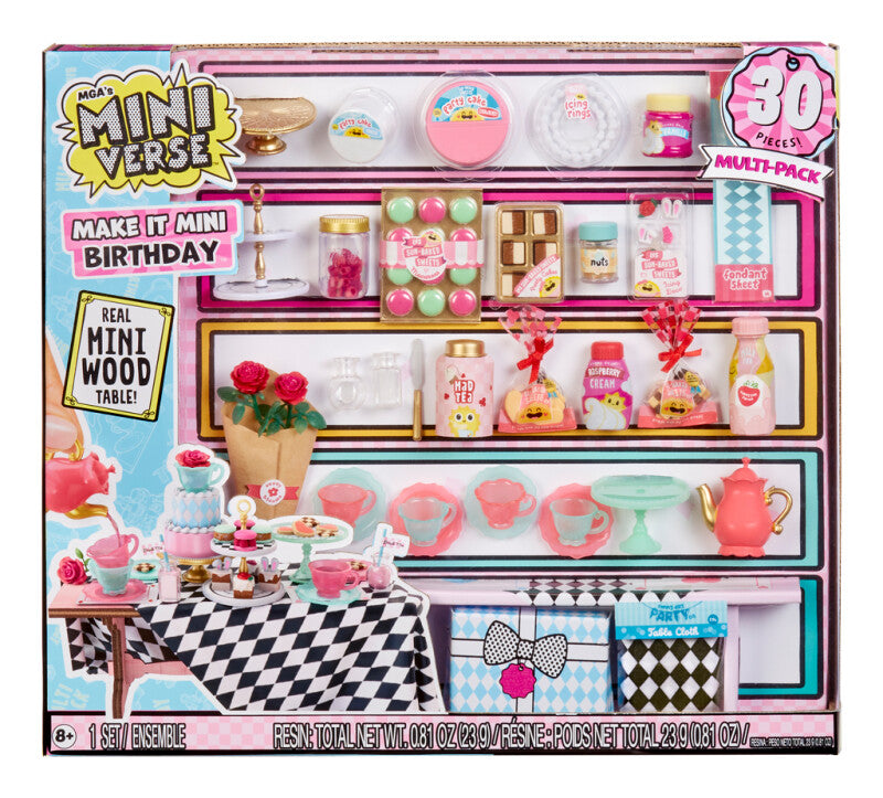 MGA's Miniverse Make It Mini Birthday Multipack