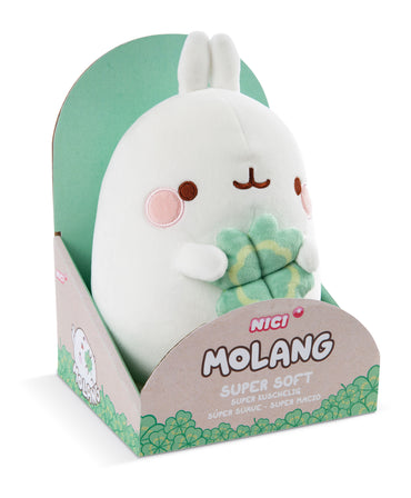 NICI plush toy Molang with Fyrklöver 24 Cm