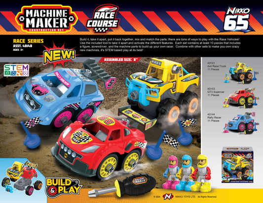 Machine Maker Race Serie - 3 varianter