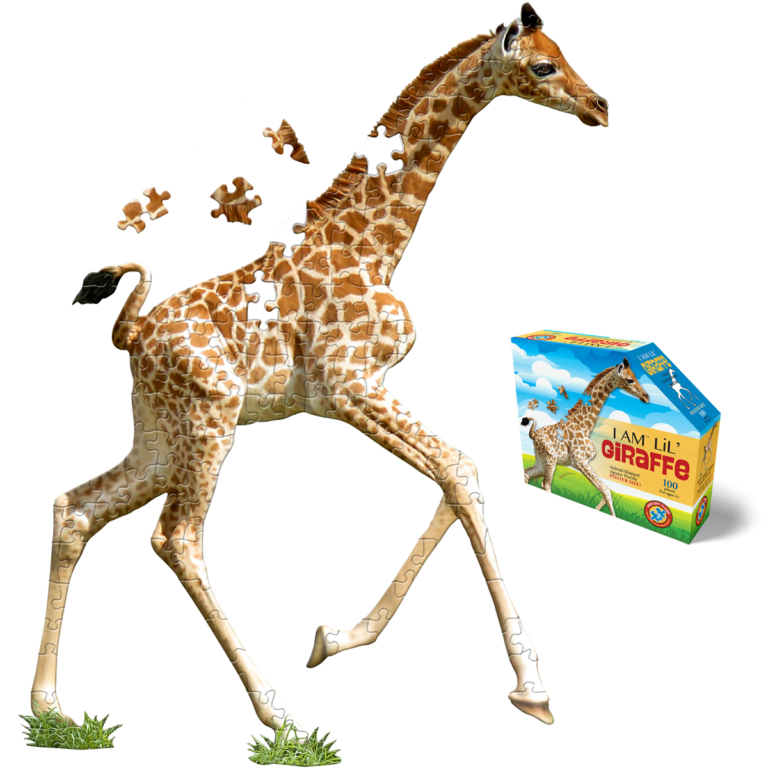 Madd Capp Pussel Kontur I Am LiL' Giraffe 100 bitar