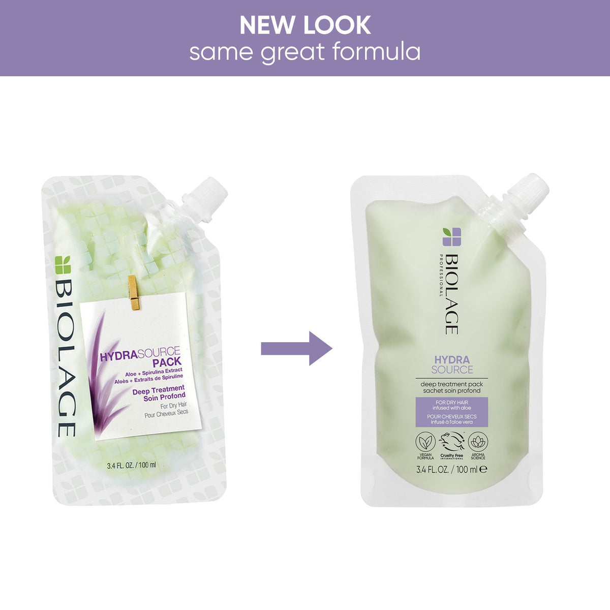 Matrix Biolage HydraSource Deep Treatment Pack 100 ml