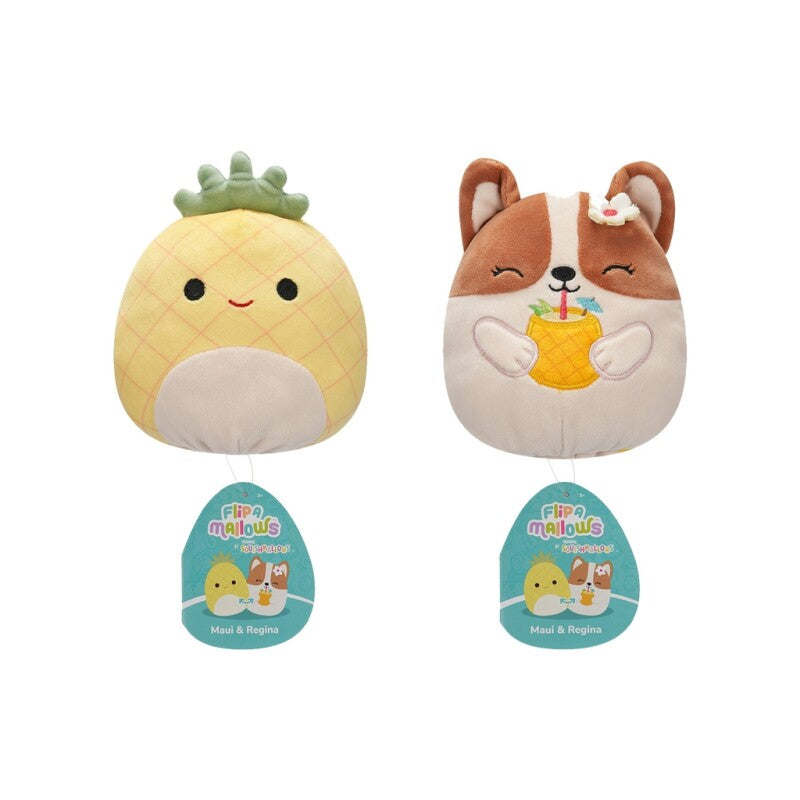 Squishmallows Flip A Mallows Maui and Regina 13 cm