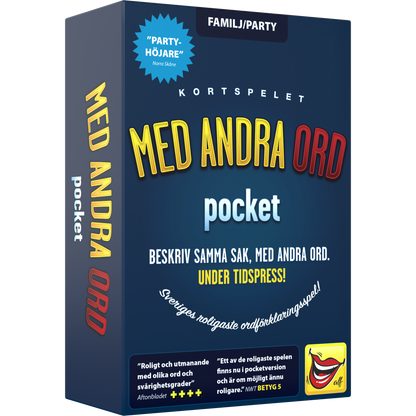 Sällskapsspel - Med andra ord Pocket