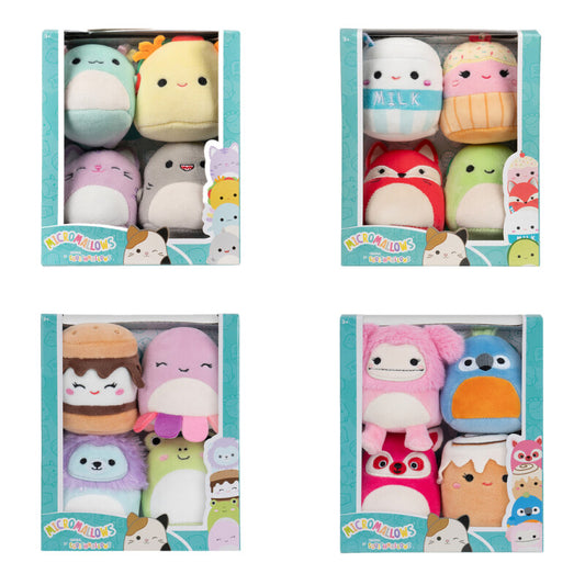Micromallows 4-pack Plysch - flera varianter