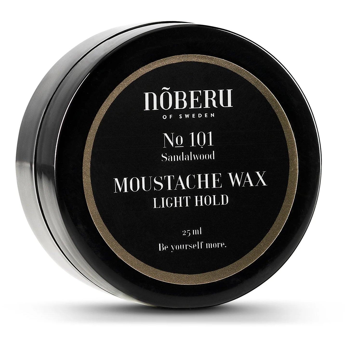 Nõberu Stockholm Moustache Wax - Light Hold Sandalwood - 25 ml