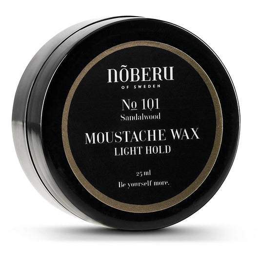 Nõberu Stockholm Moustache Wax - Light Hold Sandalwood - 25 ml