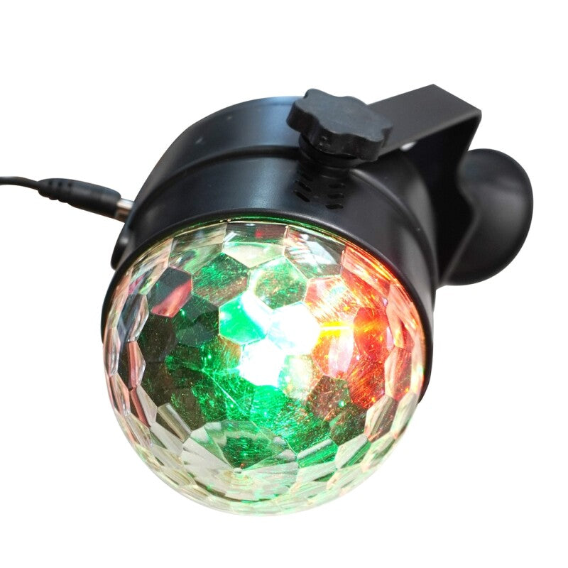 Musik Fest Ljus med Ljudaktiverad Flerfärgad LED-lampa