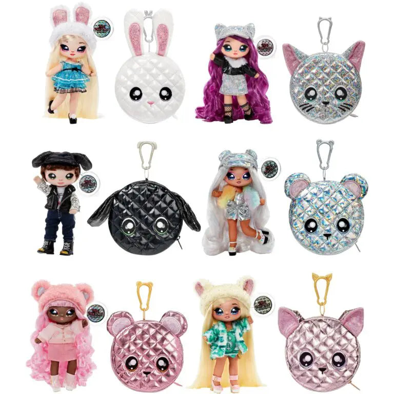 Na! Na! Na! Surprise Docka + Väska 2in1 Pom Doll Glam
