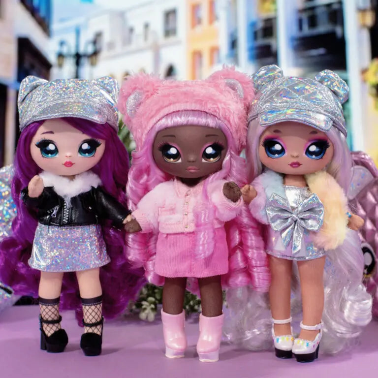 Na! Na! Na! Surprise Docka + Väska 2in1 Pom Doll Glam