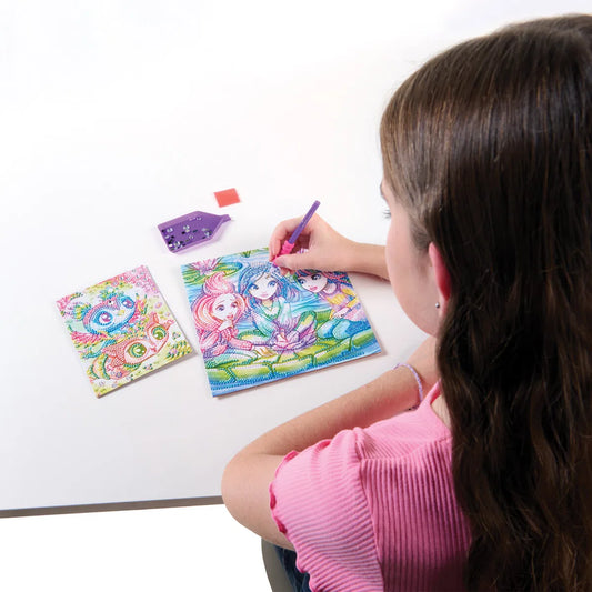 Nebulous Stars Dazzle-By-Number Rainbow