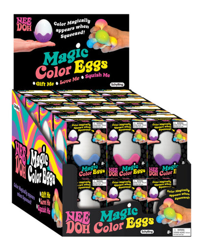 NeeDoh Magic Color Egg - 3 variants in CDU